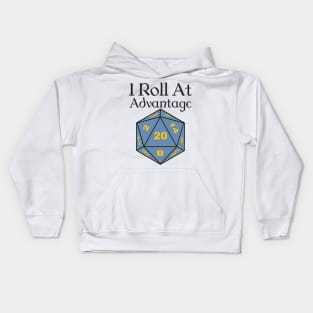 I Roll At Advantage Kids Hoodie